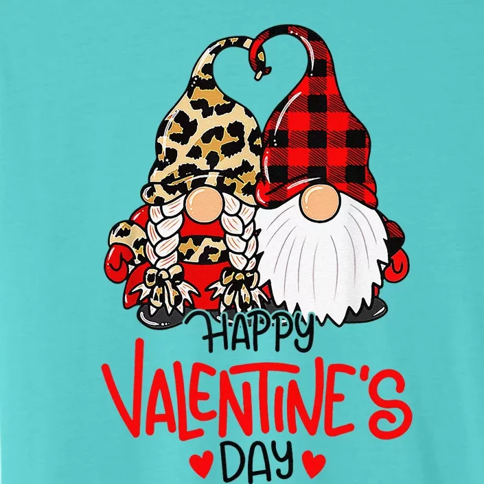 Gnomes Happy Valentines Day Couple Matching Pajamas ChromaSoft Performance T-Shirt