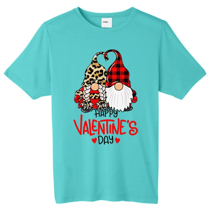 Gnomes Happy Valentines Day Couple Matching Pajamas ChromaSoft Performance T-Shirt