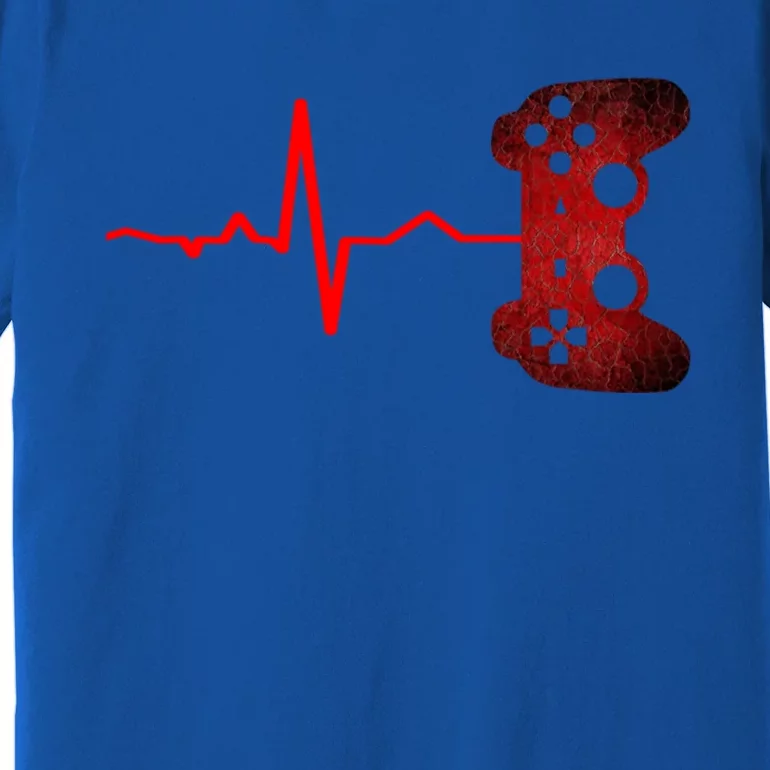 Gamer Heartbeat Video Games Gaming Ns Gift Premium T-Shirt