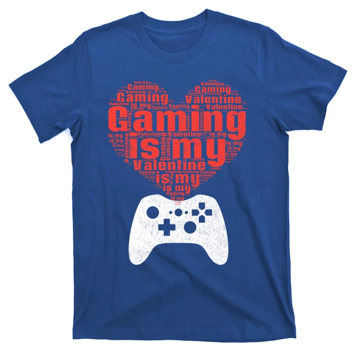 Gaming Heart Video Games Valentines Day Funny Gamer Cool Gift T-Shirt