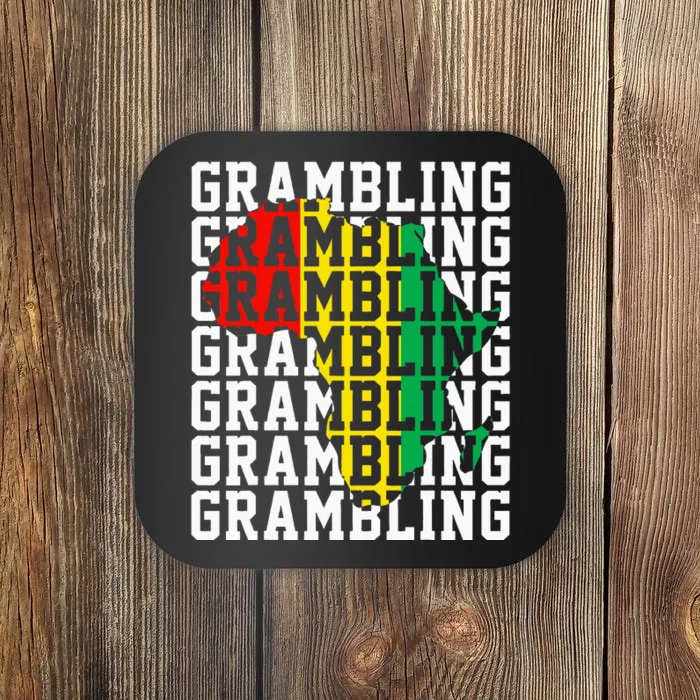 Grambling Hbcu With Africa Historical Black College Alumni Coaster