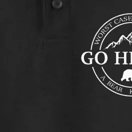 Go Hiking Worst Case Scenario A Bear Kills You Camping Dry Zone Grid Performance Polo