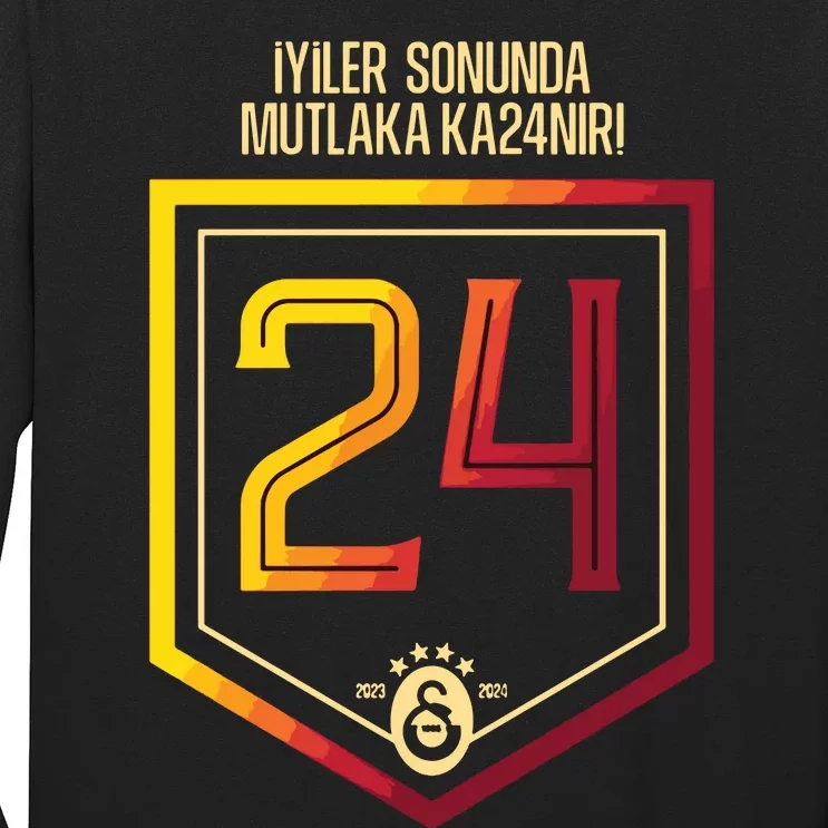 Galatasaray Istanbul 24 Sampiyonluk Long Sleeve Shirt