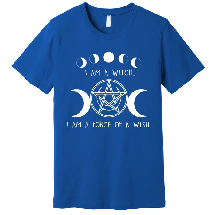 Goth I Am A Witch Halloween Costume Meaningful Gift Premium T-Shirt