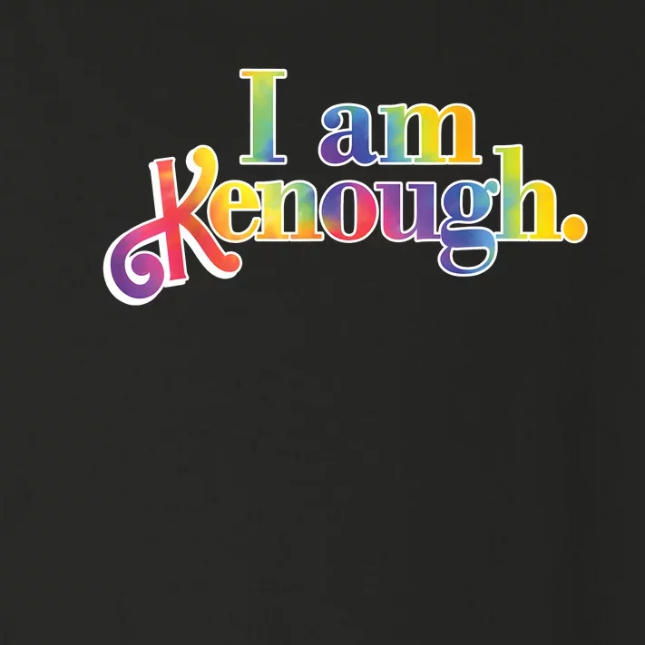 Groovy I Am Kenough TieDye For Men & Women Toddler Long Sleeve Shirt