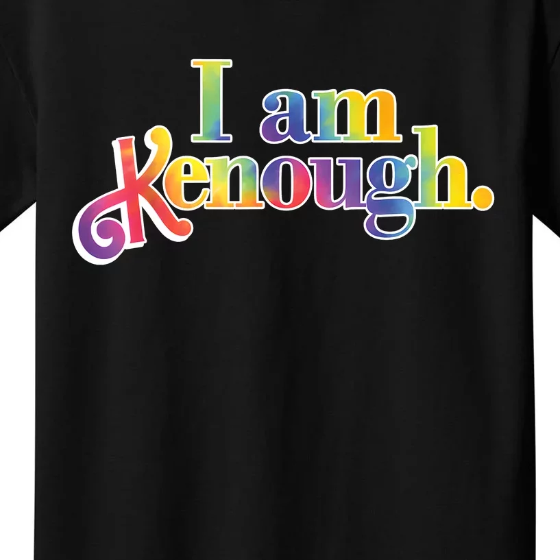 Groovy I Am Kenough TieDye For Men & Women Kids T-Shirt