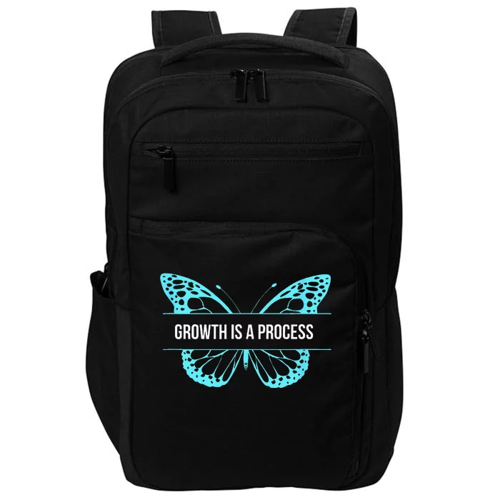 Growth is a process Butterfly Impact Tech Backpack