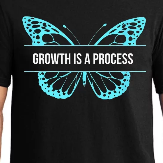 Growth is a process Butterfly Pajama Set