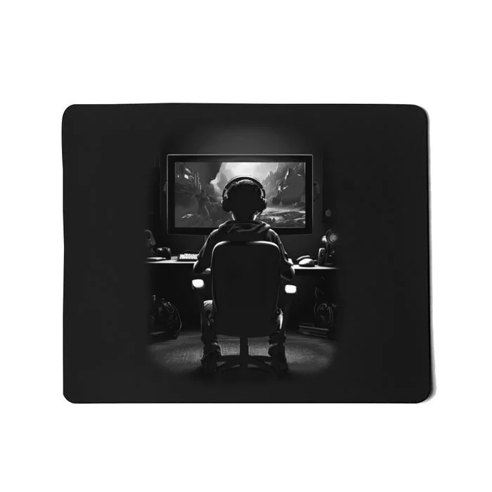 Gamer In Action Mousepad