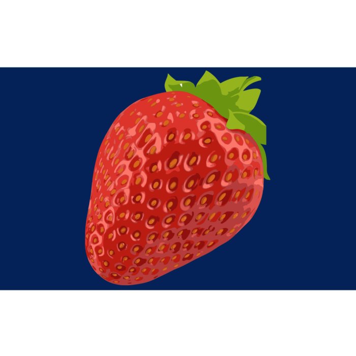 Giant Strawberry Bumper Sticker