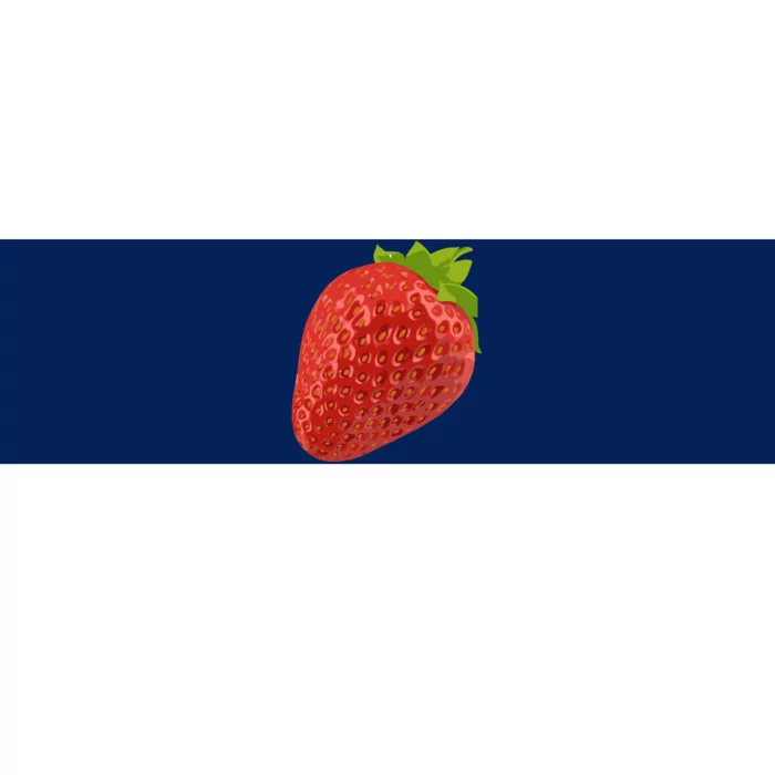 Giant Strawberry Bumper Sticker