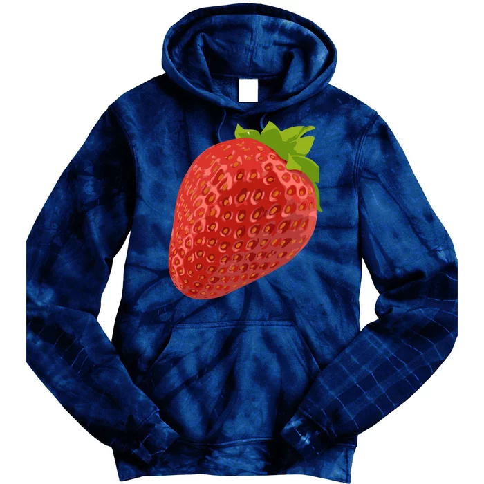 Giant Strawberry Tie Dye Hoodie