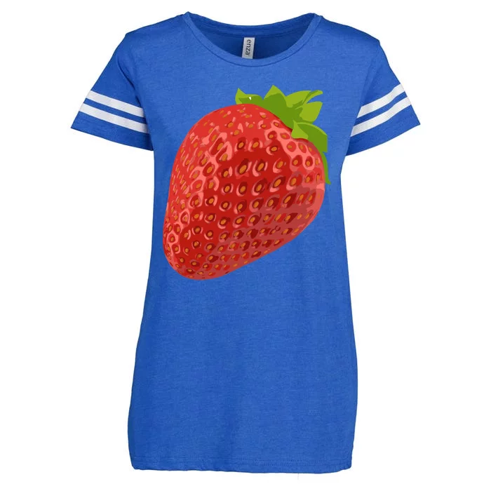 Giant Strawberry Enza Ladies Jersey Football T-Shirt