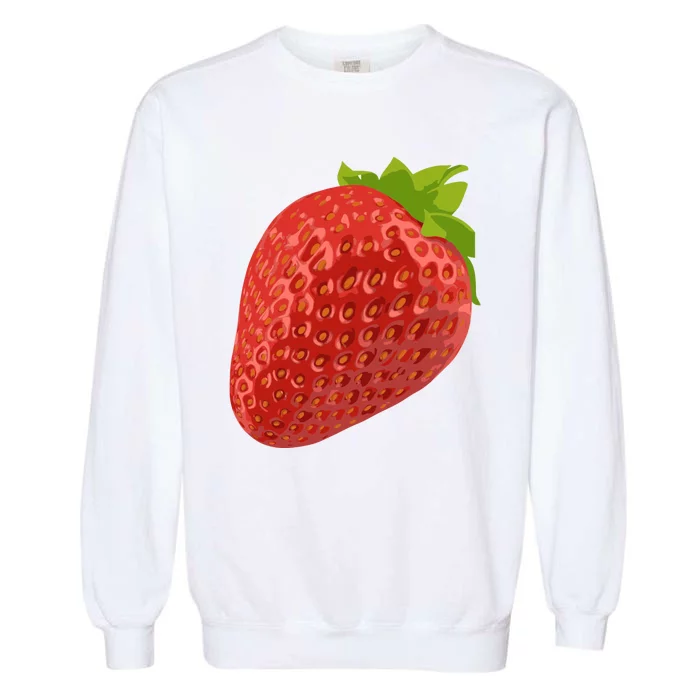 Giant Strawberry Garment-Dyed Sweatshirt