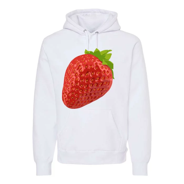 Giant Strawberry Premium Hoodie