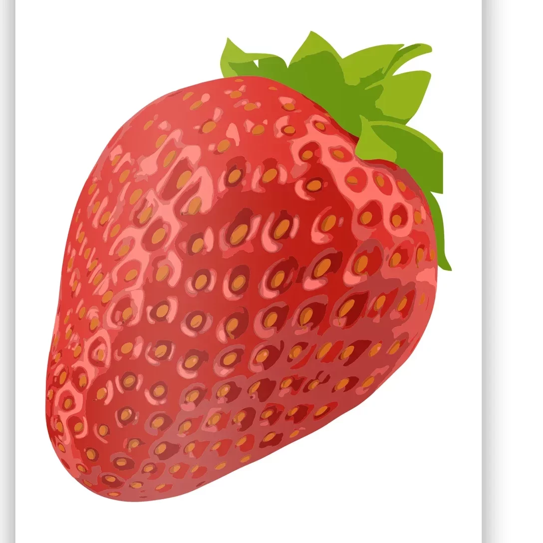 Giant Strawberry Poster