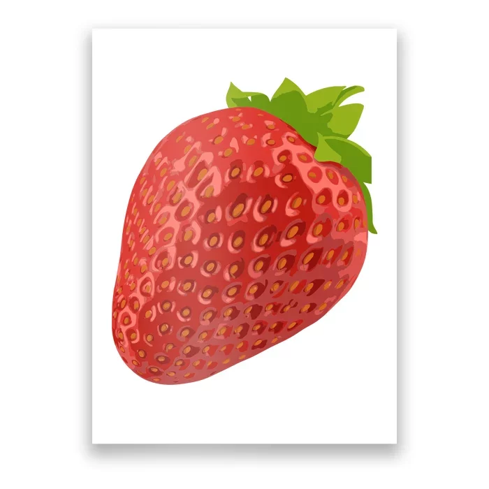 Giant Strawberry Poster