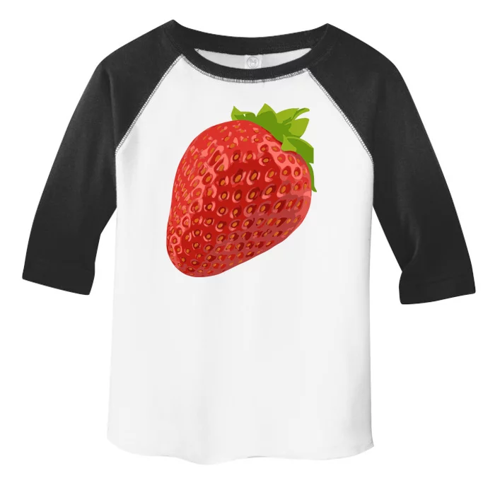 Giant Strawberry Toddler Fine Jersey T-Shirt