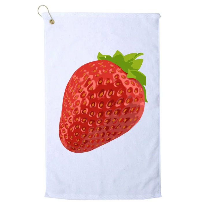 Giant Strawberry Platinum Collection Golf Towel