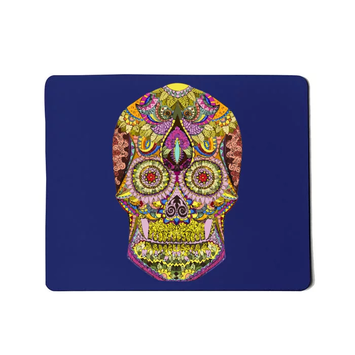 Giant Sugar Floral Sugar Skull Mousepad