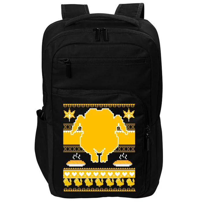 Giant Trukey Ugly Thanksgiving Impact Tech Backpack