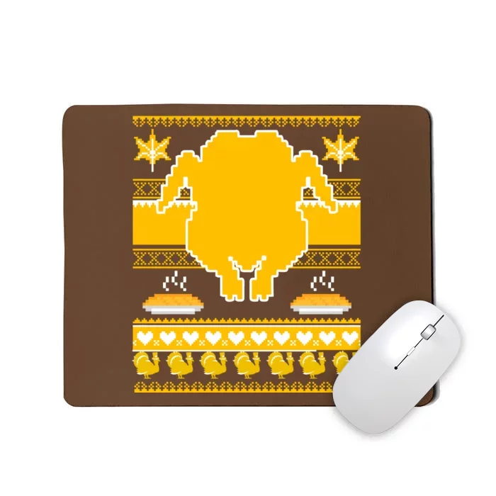 Giant Trukey Ugly Thanksgiving Mousepad