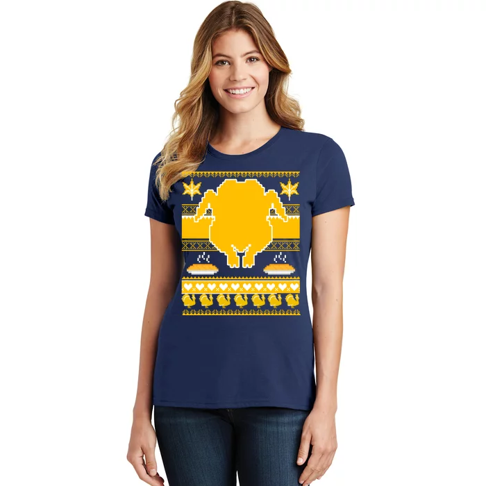 Giant Trukey Ugly Thanksgiving Women's T-Shirt