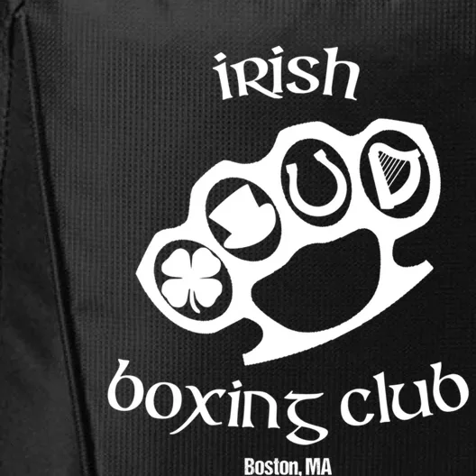 Great Irish Boxing Club Boston Fighting Pub St Patrick Gift City Backpack