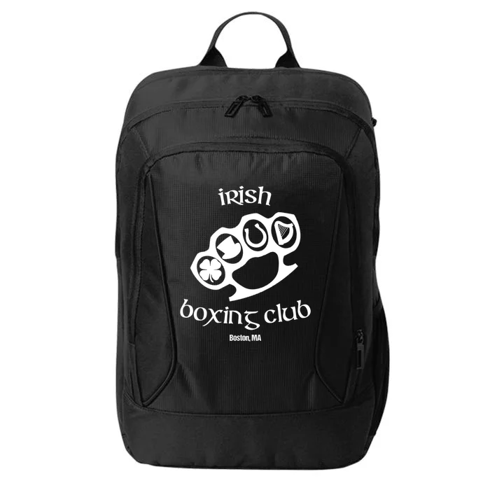 Great Irish Boxing Club Boston Fighting Pub St Patrick Gift City Backpack