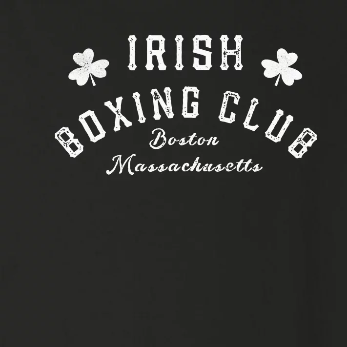 Great Irish Boxing Men Club Boston Fighting Pub Toddler Long Sleeve Shirt