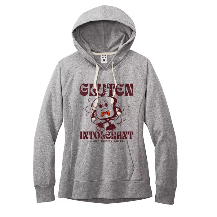 Gluten Intolerant But IM Being Brave About It Women's Fleece Hoodie