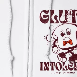 Gluten Intolerant But IM Being Brave About It Full Zip Hoodie