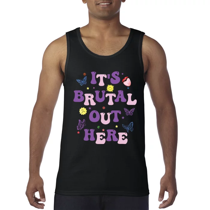 God Its Brutal Out Here Music Lover Tank Top