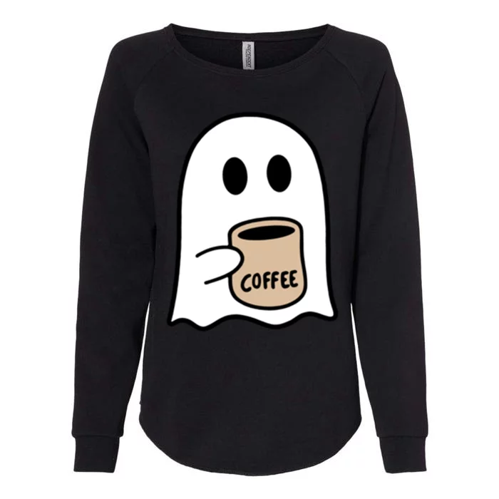 Ghost Ing Coffee Funny Halloween Costume Coffee Lover Cool Gift Womens California Wash Sweatshirt