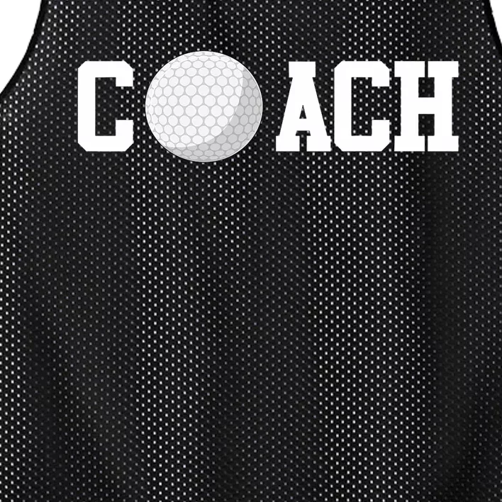 Golf Instructor Coach Golfer Golf Ball Gift Golf Course Mesh Reversible Basketball Jersey Tank