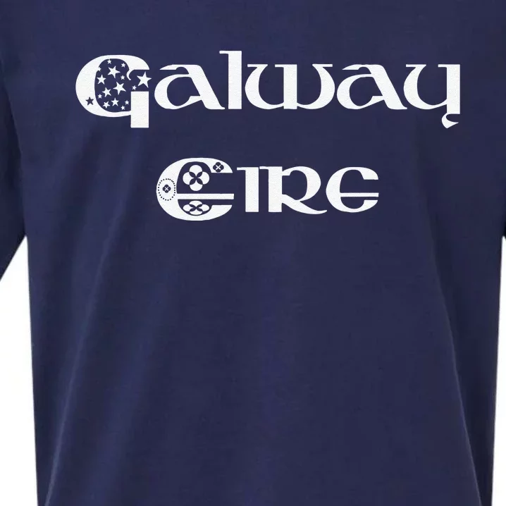 Galway Ireland County Galway Ireland Eire Tee Sueded Cloud Jersey T-Shirt