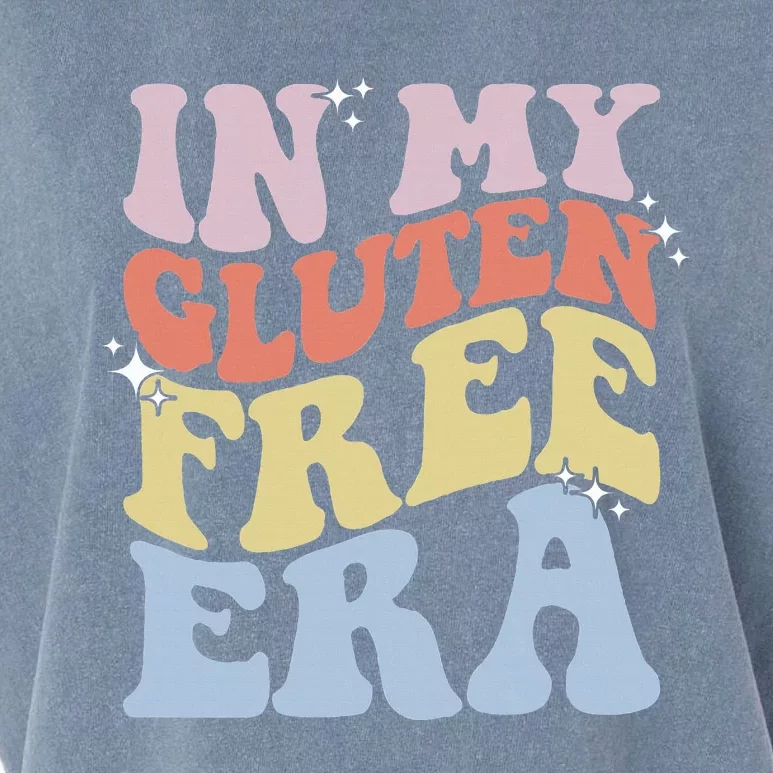 Gluten Intolerance Celiac Awareness In My Gluten Free Era Garment-Dyed Women's Muscle Tee