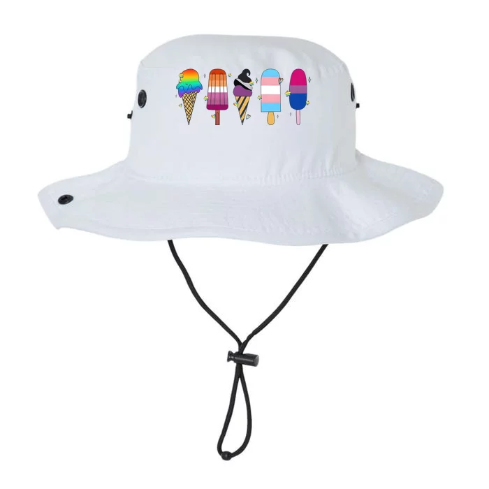 Gay Ice Cream Funny Pride Lgbt Lgbtq Pride Month Legacy Cool Fit Booney Bucket Hat