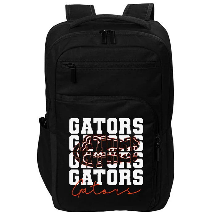 Gators Inspirational Design Gift Impact Tech Backpack