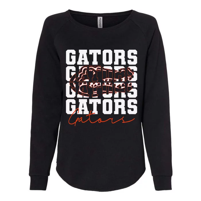 Gators Inspirational Design Gift Womens California Wash Sweatshirt