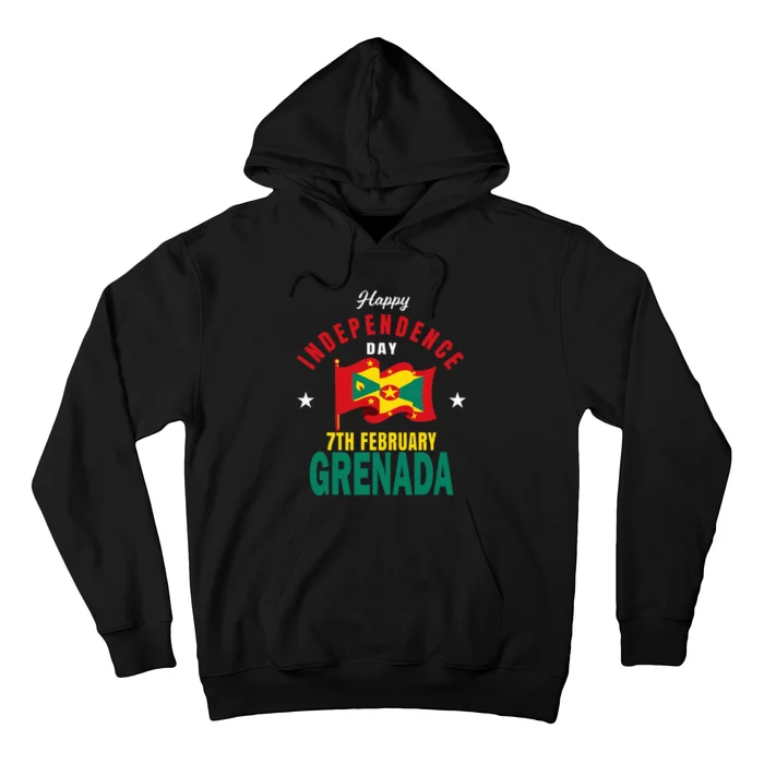 Grenada Independence Day Grenadian Grenada Flag Heart Hoodie