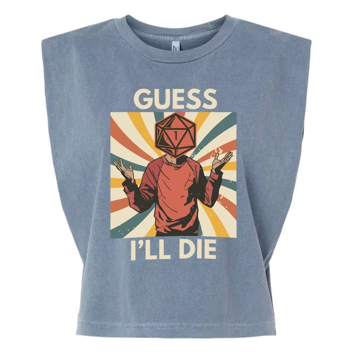 Guess ILl Die Gaming Garment-Dyed Women's Muscle Tee