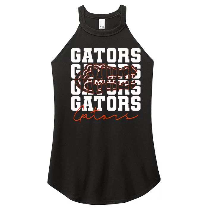 Gators Inspirational Design Gift Women’s Perfect Tri Rocker Tank