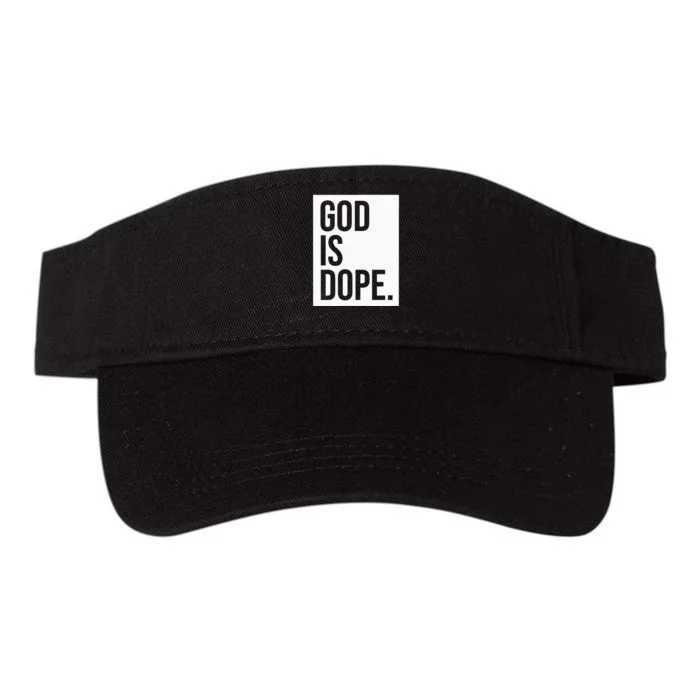 God Is Dope Valucap Bio-Washed Visor