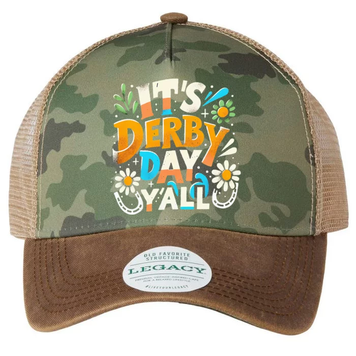 Groovy ItS Derby 150 Yall 150th Horse Racing Derby Day Legacy Tie Dye Trucker Hat