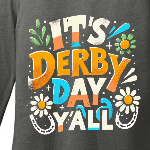 Groovy ItS Derby 150 Yall 150th Horse Racing Derby Day Womens CVC Long Sleeve Shirt