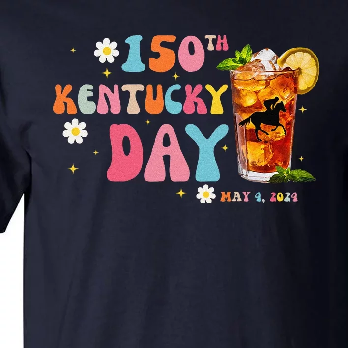 Groovy ItS Derby 150 Yall Horse Racing 150th Derby Day Tall T-Shirt