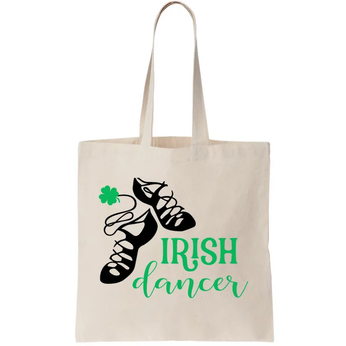 Girl Irish Dancer Irish Dance Girl Dancing Tote Bag