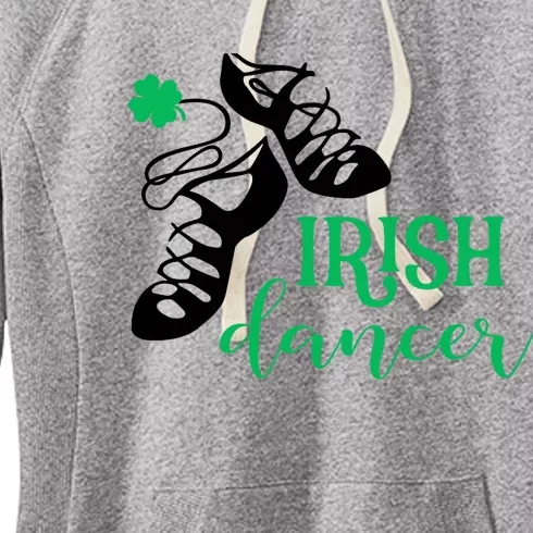 Girl Irish Dancer Irish Dance Girl Dancing Women's Fleece Hoodie