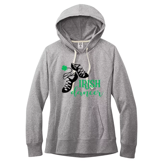 Girl Irish Dancer Irish Dance Girl Dancing Women's Fleece Hoodie